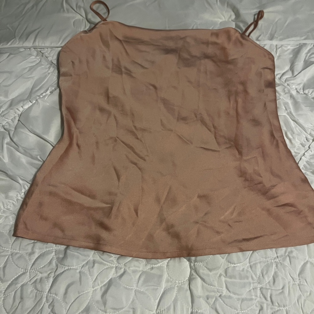 Express Peachy Tan Sleeveless Camisole